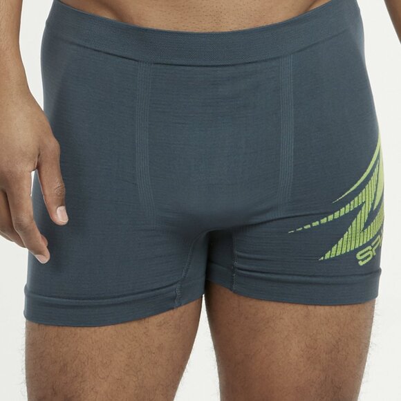 247 Frenzy Men's PACK OF 6 Nylon Blend Seamless Trunks MSP016 - Picture 2 of 7